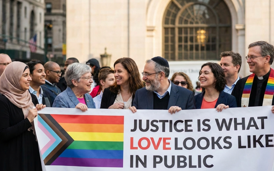A Rainbow in the Shadow of the Cross